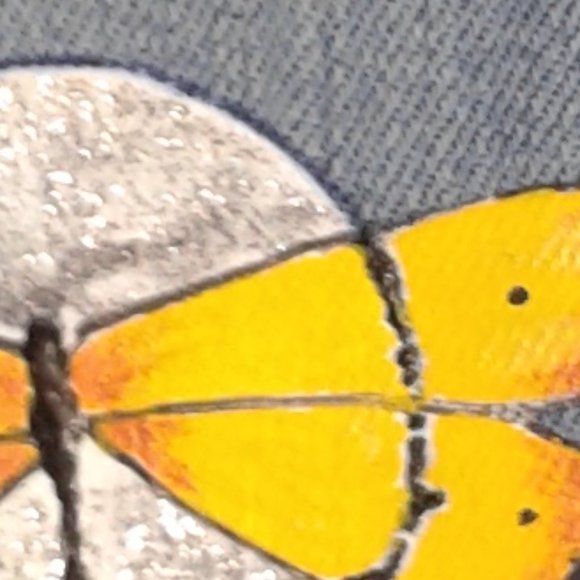 Womens Hand Painted  size 5/6 EXSPRESSJEANS - Picture 14 of 15